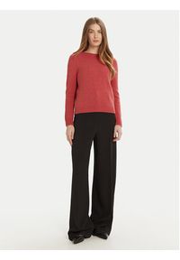 Weekend Max Mara Sweter Ghiacci 2425366111 Różowy Standard Fit. Kolor: różowy. Materiał: wełna