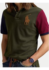 Polo Ralph Lauren Polo 710958777001 Zielony Classic Fit. Typ kołnierza: polo. Kolor: zielony. Materiał: bawełna #3