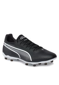 Puma Buty do piłki nożnej King Pro 107566 01 Czarny. Kolor: czarny. Materiał: skóra