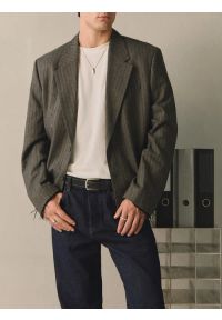 Ryłko - Czarny pasek męski. Kolor: czarny. Materiał: skóra. Styl: street #1