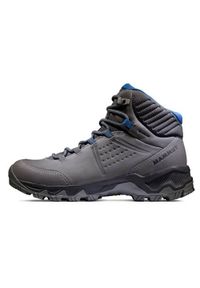 Buty trekkingowe damskie Mammut Nova Mid Iv Gtx. Wysokość cholewki: za kostkę. Kolor: szary. Materiał: skóra, syntetyk, materiał. Szerokość cholewki: normalna