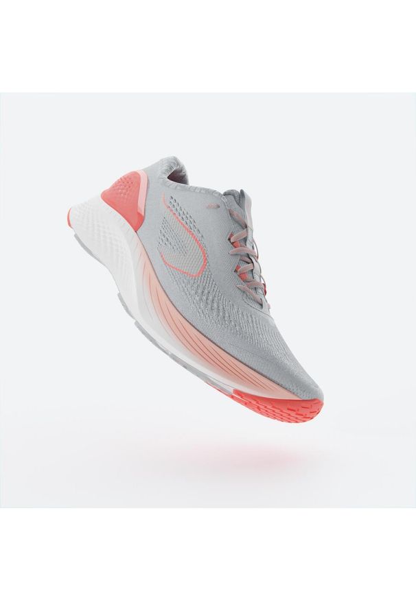 KIPRUN - Buty do biegania damskie Kiprun KS500 2. Kolor: niebieski, szary, różowy, wielokolorowy. Sport: bieganie, fitness