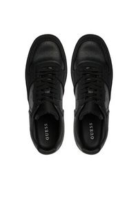 Guess Sneakersy Ancona Low FMPANC ELE12 Czarny. Kolor: czarny. Materiał: skóra #6