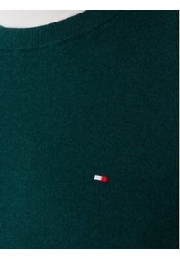 TOMMY HILFIGER - Tommy Hilfiger Sweter MW0MW28046 Zielony Regular Fit. Kolor: zielony. Materiał: bawełna #4