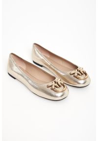 Pinko - Baleriny skórzane PINKO. Materiał: skóra #1