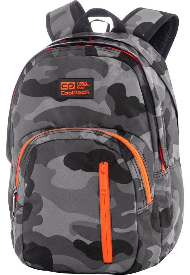Coolpack Plecak szkolny Discovery Camo 27L Orange Neon (77578CP)