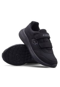 Buty dziecięce LOTTO CONNECT VL OC K na rzep. Zapięcie: rzepy. Kolor: czarny. Sport: turystyka piesza
