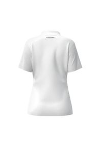 Damska koszulka polo Head Club 25 Tech. Typ kołnierza: polo. Kolor: biały. Sport: tenis #2