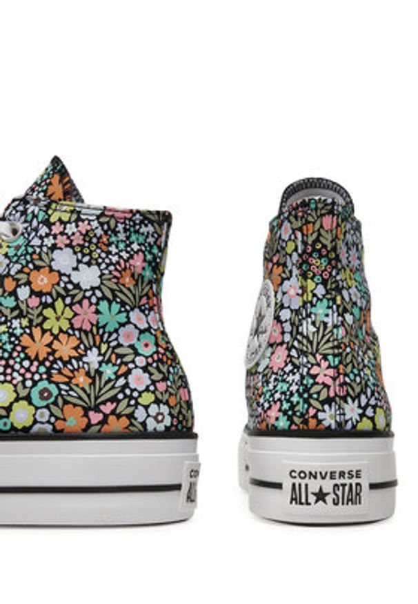 Converse Trampki Chuck Taylor All Star Lift Allover Florals A15009C Kolorowy. Materiał: materiał. Wzór: kolorowy