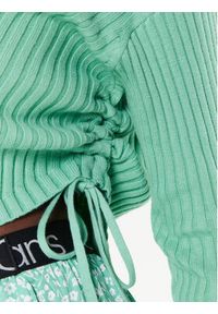 Calvin Klein Jeans Sweter J20J220708 Zielony Regular Fit. Kolor: zielony. Materiał: bawełna #2