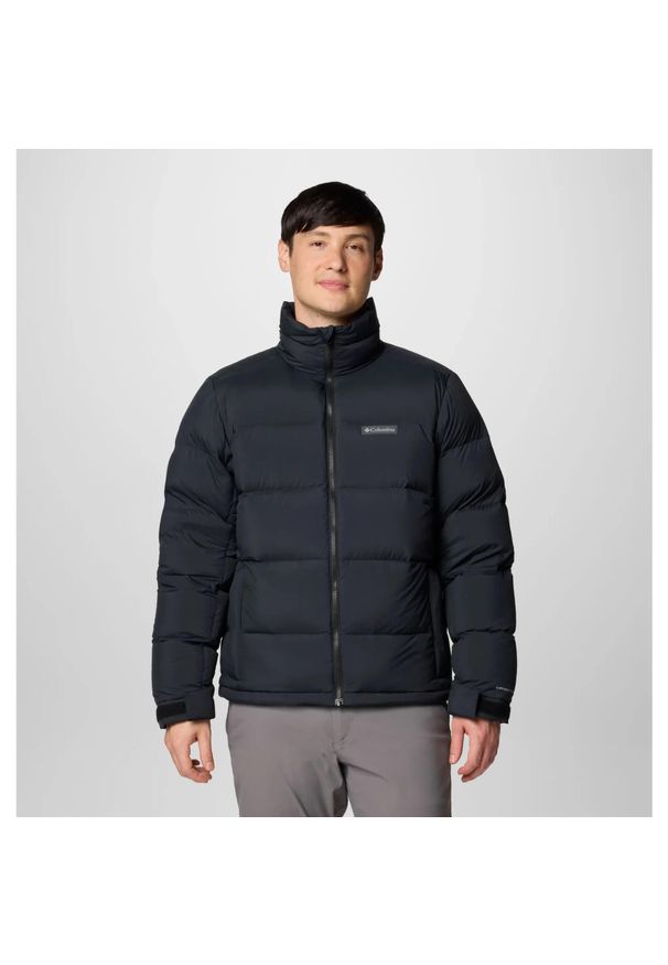 columbia - Kurtka puchowa męska Columbia Bulo Point III Down Jacket. Kolor: czarny. Materiał: puch. Sport: turystyka piesza