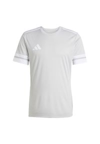 Adidas - Koszulka Squadra 25. Kolor: biały, wielokolorowy, szary. Materiał: materiał