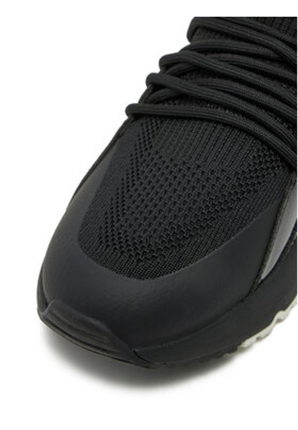 Versace Jeans Couture Sneakersy 78VA3SA8 Czarny. Kolor: czarny. Materiał: materiał