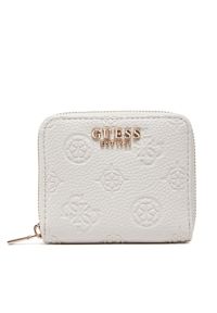 Guess Mały Portfel Damski SWPG93 49137 Biały. Kolor: biały. Materiał: skóra