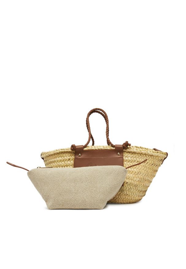Castañer Torebka Campania Mini 025743-2003 Beżowy. Kolor: beżowy