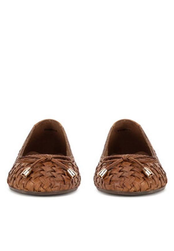 Lasocki Baleriny CEO-WI45-550-01 Brązowy. Kolor: brązowy. Materiał: skóra