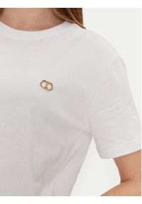 TwinSet - TWINSET T-Shirt 251TP2074 Biały Regular Fit. Kolor: biały. Materiał: bawełna #2