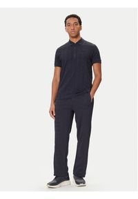 BOSS Spodnie dresowe Mirror Long 50549713 Granatowy Regular Fit. Kolor: niebieski. Materiał: syntetyk