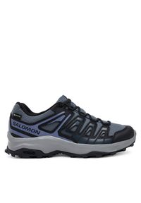 salomon - Trekkingi Salomon. Kolor: szary. Technologia: Gore-Tex. Sport: turystyka piesza
