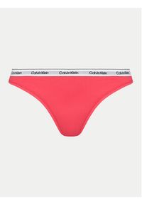 Calvin Klein Underwear Komplet 3 par stringów 000QD5209E Kolorowy. Materiał: bawełna. Wzór: kolorowy #5