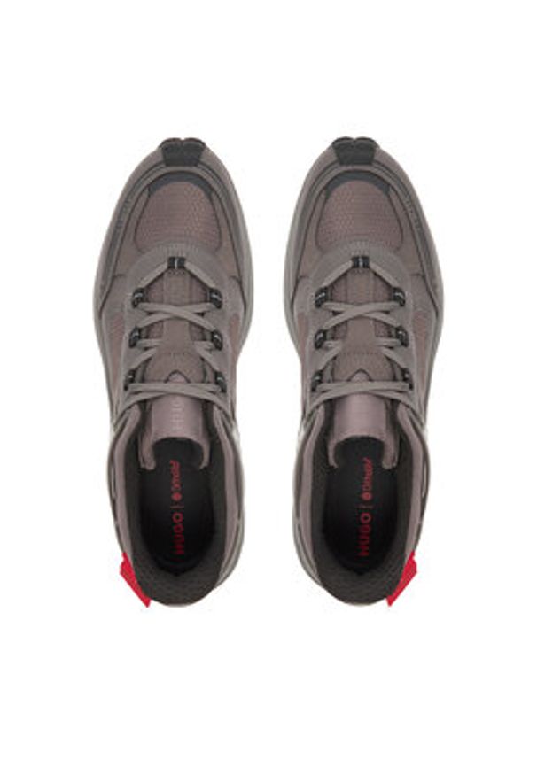 Hugo - HUGO Sneakersy GO2 50548581 Szary. Kolor: szary. Materiał: materiał