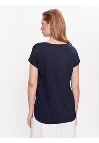 ICHI T-Shirt 20109945 Niebieski Regular Fit. Kolor: niebieski #5