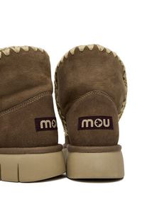 Mou Śniegowce MU.FW531002A Szary. Kolor: szary. Materiał: skóra, zamsz #5