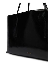 Calvin Klein Torebka Foil Logo Glossy LV04F3537G Czarny. Kolor: czarny. Materiał: skórzane #7