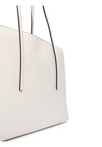 Calvin Klein Torebka Foil Logo Tote W/Pouch LV04F3274G Biały. Kolor: biały. Materiał: skórzane #3