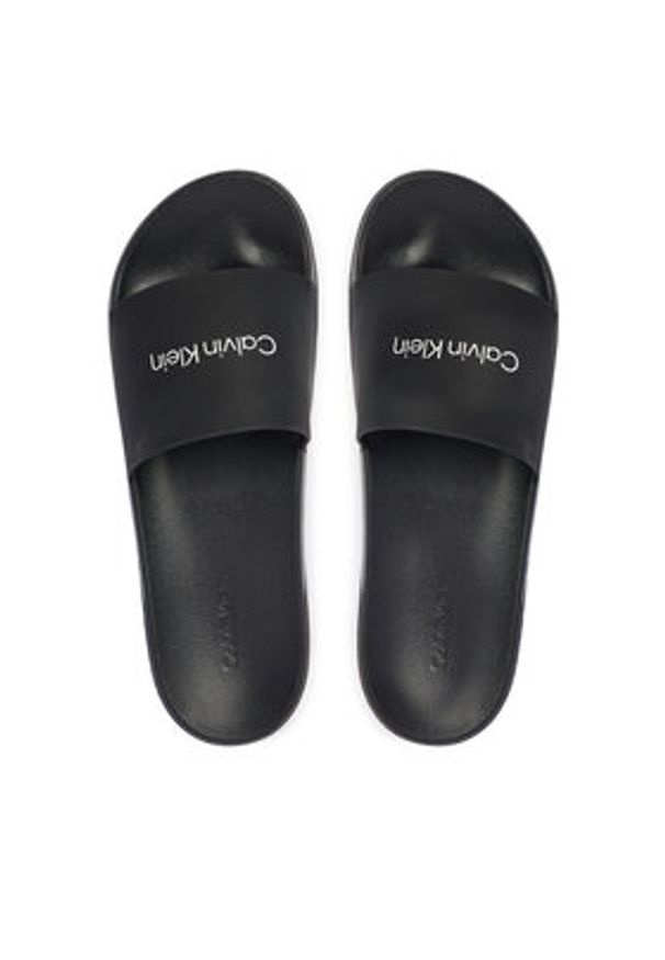 Calvin Klein Klapki Ess Slide Monobrand Cv HM0HM02107 Czarny. Kolor: czarny. Materiał: syntetyk