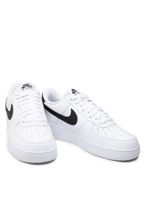 Nike Sneakersy Air Force 1 '07 CT2302 100 Biały. Kolor: biały. Materiał: skóra, syntetyk. Model: Nike Air Force