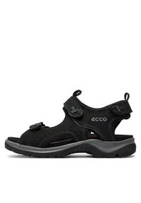 ecco - ECCO Sandały Offroad 82204302001. Kolor: czarny. Materiał: skóra, nubuk #6