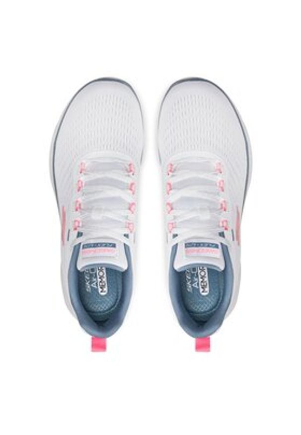 skechers - Skechers Sneakersy Flex Appeal 5.0- 150201/WPKB Biały. Kolor: biały. Materiał: mesh, materiał