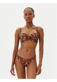 Chantelle Góra od bikini Sauvage C17UNK Brązowy. Kolor: brązowy. Materiał: syntetyk #4