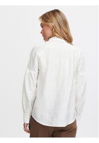 Fransa Koszula 20612828 Biały Relaxed Fit. Kolor: biały. Materiał: wiskoza