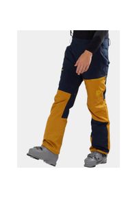 FUNDANGO - Spodnie Narciarskie Męskie Fundango Teak Colourblock. Kolor: niebieski, wielokolorowy, żółty. Sezon: zima. Sport: narciarstwo #1
