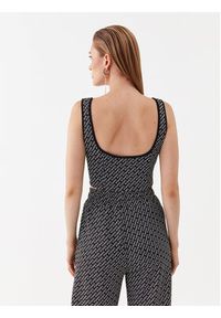 Pinko Top 101660 A131 Czarny Slim Fit. Kolor: czarny. Materiał: syntetyk #5