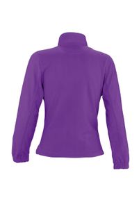 SOL'S - Damska Bluza Polarowa North Fleece Jacket. Kolor: fioletowy. Materiał: polar. Sezon: zima #2