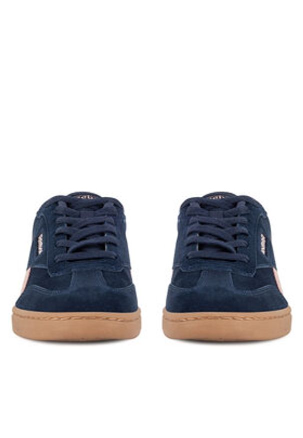 Reebok Sneakersy FORTE LOUNGER AR30252WDQT Granatowy. Kolor: niebieski. Materiał: zamsz, skóra