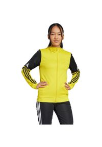 Adidas - Bluza dla dzieci adidas Squadra 25 Hoody. Kolor: czarny, wielokolorowy, żółty. Sport: fitness