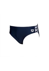 Kąpielówki Arena Team Fit Junior Brief. Kolor: niebieski. Materiał: materiał