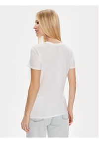 Guess T-Shirt Mansion Log W4GI53 K9SN1 Biały Regular Fit. Kolor: biały. Materiał: bawełna #6