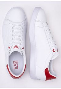 Sneakersy męskie białe EA7 Emporio Armani X8X001 XCC51 N541. Okazja: do pracy, na spacer, na co dzień. Kolor: biały. Sport: turystyka piesza #3