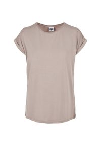 Koszulka damska Urban Classics modal extended shoulder. Kolor: różowy #1