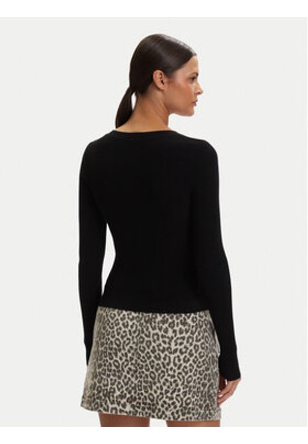 only - ONLY Kardigan Mist 15363392 Czarny Slim Fit. Kolor: czarny. Materiał: syntetyk