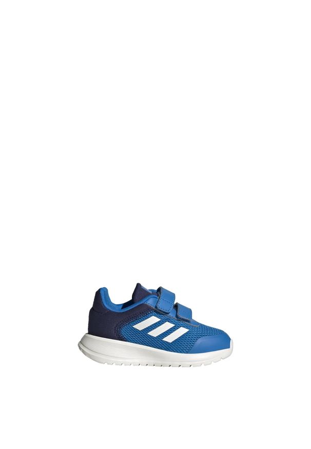 Adidas - Tensaur Run Shoes. Kolor: niebieski, wielokolorowy, biały. Materiał: materiał. Sport: bieganie