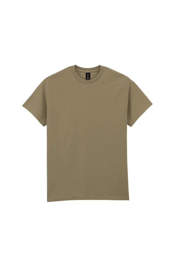 GILDAN - Ultra Bawełniana Koszulka Unisex Dla Dorosłych. Kolor: zielony. Materiał: bawełna. Sport: turystyka piesza