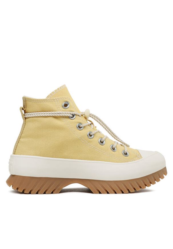 Converse Trzewiki Chuck Taylor All Star Lugged 2.0 A03500C Żółty. Kolor: żółty. Materiał: materiał