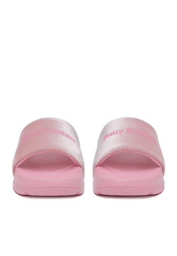 Juicy Couture Klapki PJC1 Różowy. Kolor: różowy. Materiał: materiał