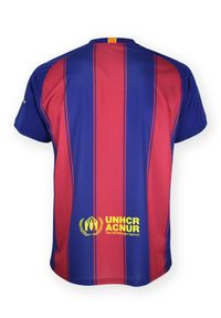 Koszulka domowa Lamine Yamal FC Barcelona 25/26 dla dzieci. Kolor: czerwony, wielokolorowy. Sport: piłka nożna #2